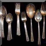 S14. Silverplate flatware. 